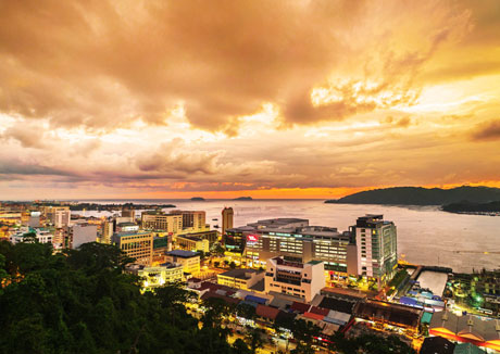 Brunei - Kota Kinabalu v.v