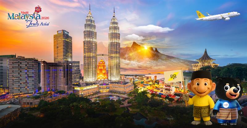 Visit Malaysia 2026! | Hong Kong | Royal Brunei Airlines
