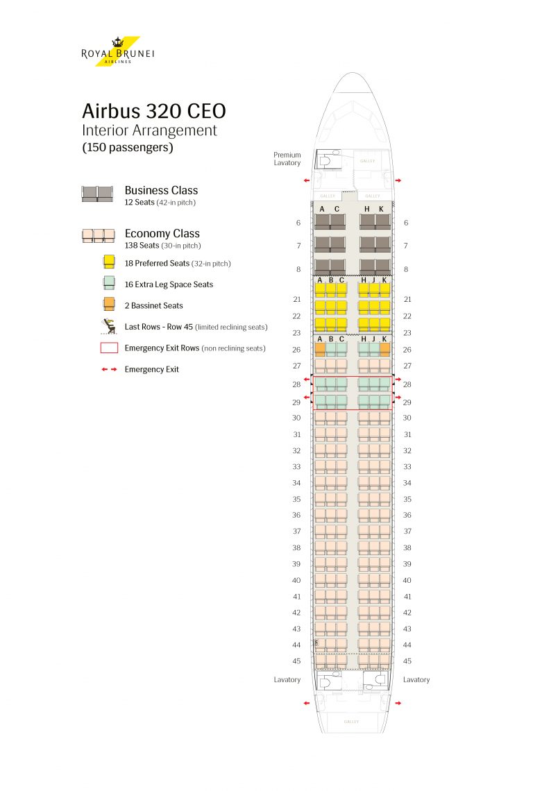 Ey 241 seat map