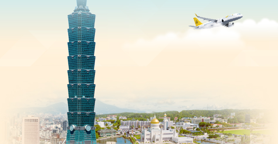 Save on your next trip to Taipei! | Fly From Kuching | Royal Brunei Airlines